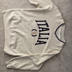 Hollister Cream Italia Sweatshirt
